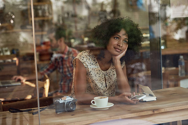 Sit in a coffee shop